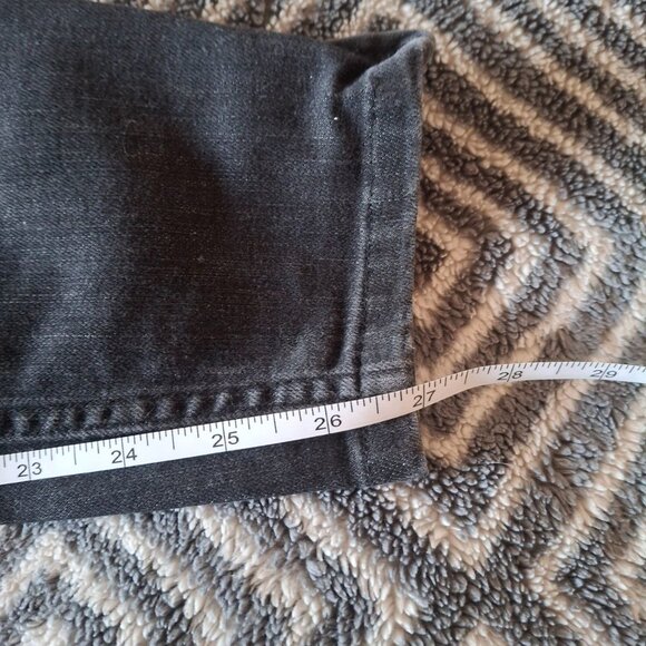 Sandro Paris Black Skinny Jeans with Ankle Zip, Distressed, Size 38 (US 6), 27 - Picture 3 of 10